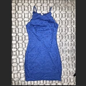 Blue Lace Dress